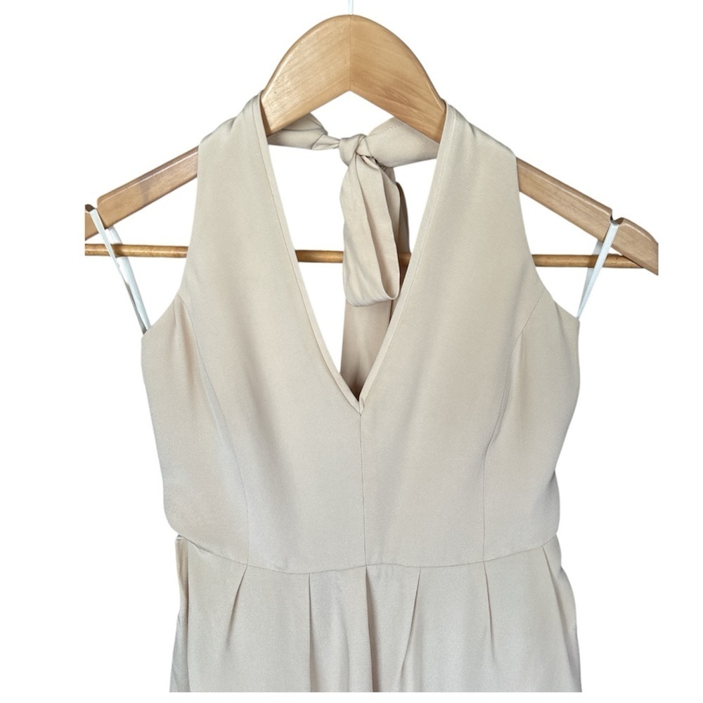 NWT J. Crew 100% Silk Halter Special Occasion Formal Party Dress, Size 4 - Picture 6 of 9